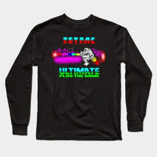 Retro Gaming Jet Pac 80s Classic Long Sleeve T-Shirt